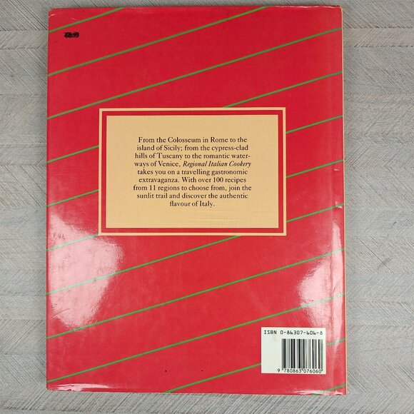 Regional Italian Cookery Vintage Hardcover Cookbook By Marshall Cavendish 1986 - Picture 2 of 8